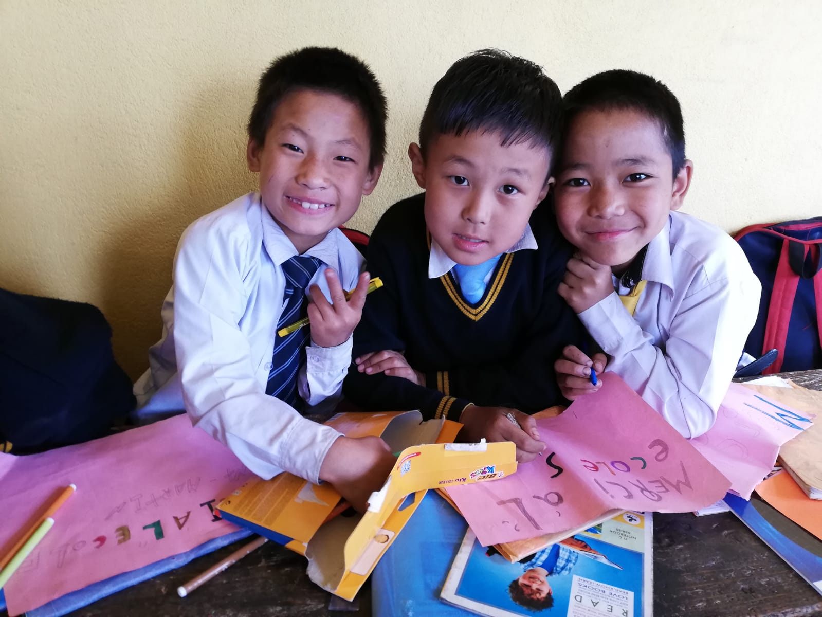 Ecole primaire dans l’Himalaya